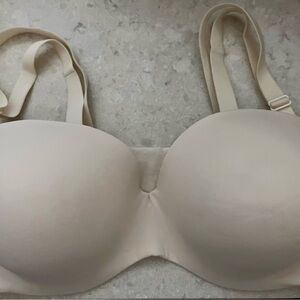 AMBRIELLE MULTIWAY BRA, CRÈME, SIZE 40DD